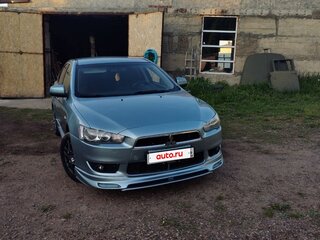 2007 Mitsubishi Lancer X, голубой, 560000 рублей, вид 2