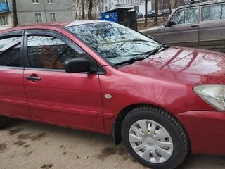 2007 Mitsubishi Lancer IX Рестайлинг, красный, 350000 рублей, вид 2
