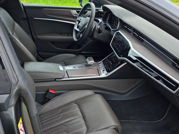 2021 Audi A7 L 55 TFSI II (4K), серый, 7490000 рублей - вид 22