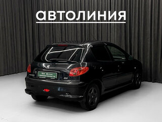2004 Peugeot 206, чёрный, 270000 рублей, вид 4