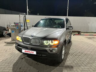 2004 BMW X5 3.0i I (E53) Рестайлинг, серый, 900000 рублей, вид 1