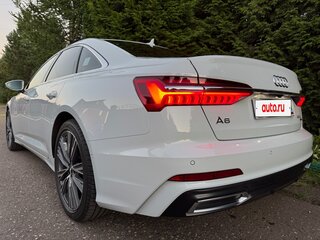 2022 Audi A6 45 TFSI V (C8) Рестайлинг, белый, 6600000 рублей, вид 5