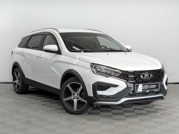 2024 Lada (ВАЗ) Vesta SW Cross I Рестайлинг (NG), белый, 1390000 рублей - вид 2