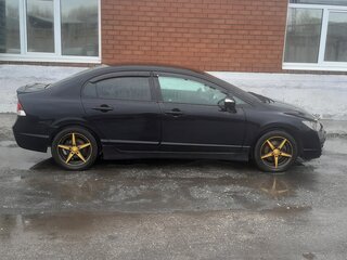 2009 Honda Civic VIII Рестайлинг, чёрный, 600000 рублей, вид 2