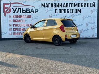 2016 Kia Picanto II Рестайлинг, жёлтый, 756000 рублей, вид 4