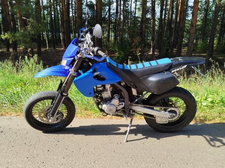 2001 Kawasaki KLX 250, чёрный, 250000 рублей, вид 3