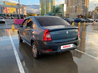 2011 Renault Logan I Рестайлинг, синий, 350000 рублей, вид 4