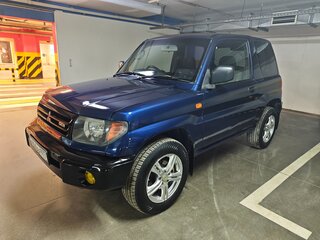 1998 Mitsubishi Pajero iO, синий, 550000 рублей, вид 1