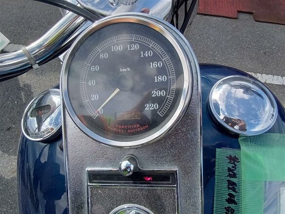 2000 Harley-Davidson Fat Boy, синий, 649000 рублей - вид 8