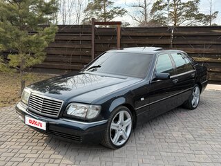 1996 Mercedes-Benz S-Класс 320 III (W140) Рестайлинг, синий, 1200000 рублей, вид 2
