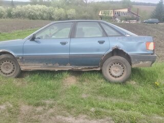 1988 Audi 80 IV (B3), зелёный, 45000 рублей, вид 2