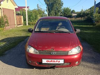 2005 Lada (ВАЗ) Kalina I, красный, 60000 рублей, вид 1