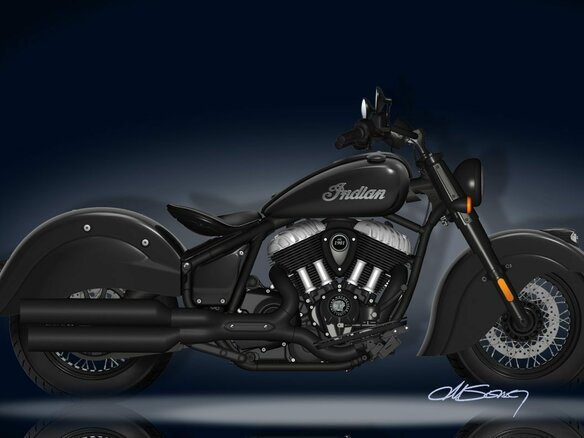 2026 Indian Chief, чёрный, 2790000 рублей - вид 3