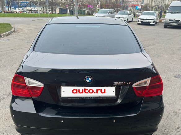 2007 BMW 3 серии 318i V (E90/E91/E92/E93), чёрный, 680000 рублей - вид 3