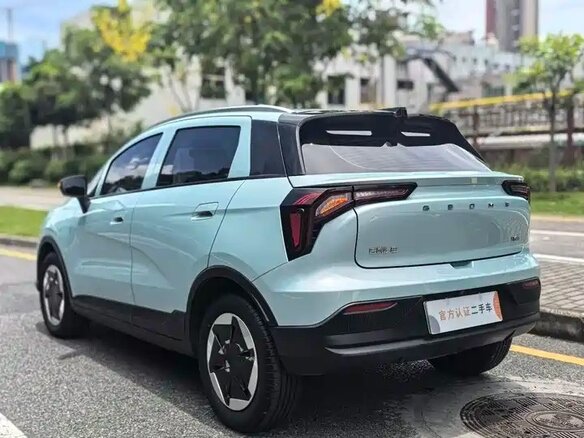 2023 Geely Geometry E 33.5 kWh, голубой - вид 5