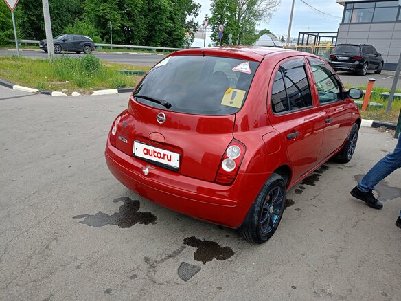 2006 Nissan Micra III (K12), красный, 550000 рублей - вид 3