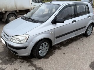 2005 Hyundai Getz I, серебристый, 350000 рублей, вид 4