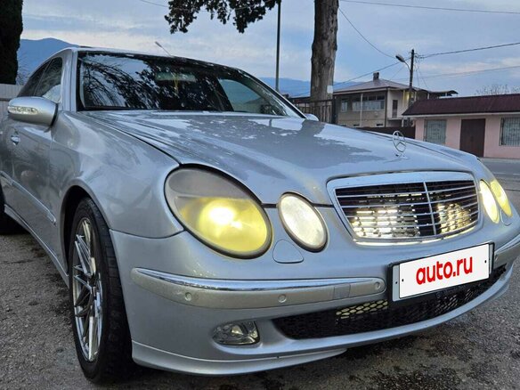 2003 Mercedes-Benz E-Класс 240 III (W211, S211), серый, 540000 рублей - вид 8