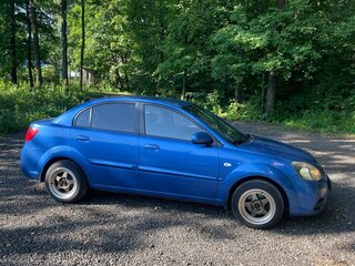 2010 Kia Rio II Рестайлинг, синий, 443000 рублей, вид 5