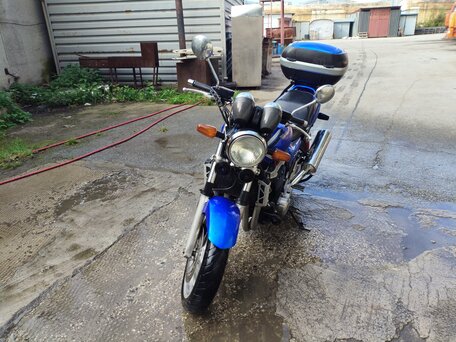 1999 Honda CB 1300, синий, 550000 рублей, вид 1