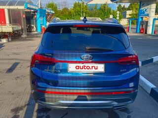 2021 Hyundai Santa Fe IV Рестайлинг, синий, 2800000 рублей, вид 5