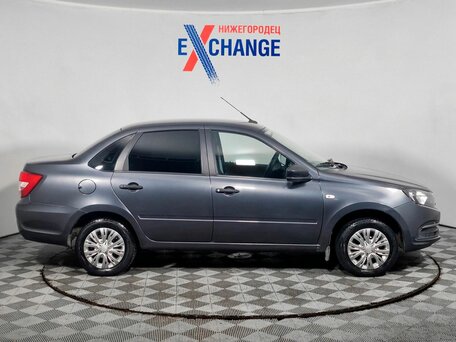 2021 Lada (ВАЗ) Granta I Рестайлинг, серый, 609000 рублей, вид 4