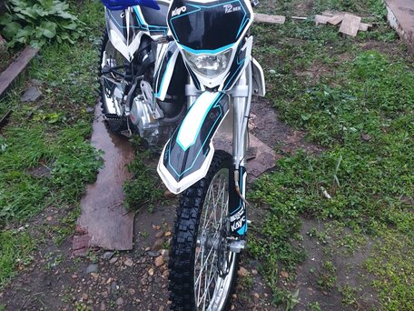 2019 Kayo T2 250 MX, голубой, 105000 рублей, вид 5