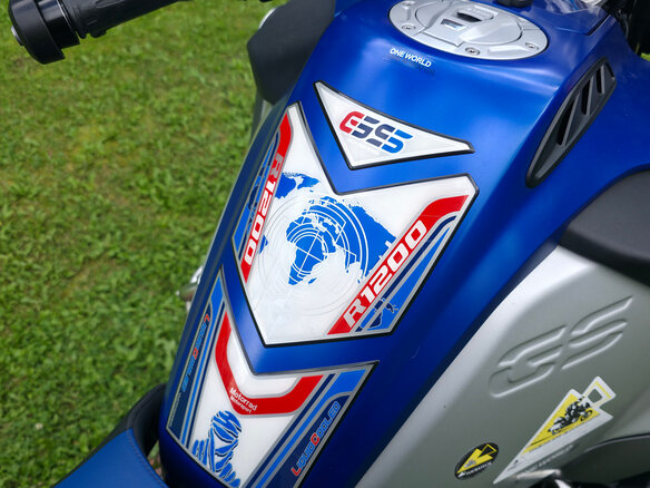 2015 BMW R 1200 GS Adventure, синий, 1580000 рублей - вид 4