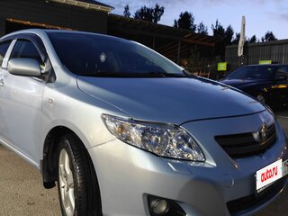 2008 Toyota Corolla AMT X (E140, E150), голубой, 550000 рублей, вид 2