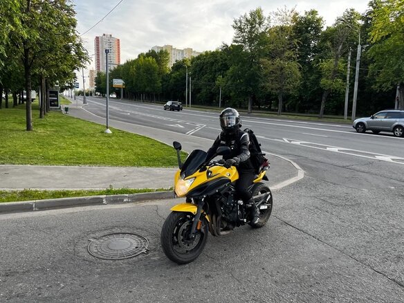 2009 Yamaha XJ6 (FZ6R), жёлтый, 550000 рублей - вид 13