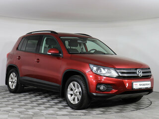 2012 Volkswagen Tiguan I Рестайлинг, красный, 959000 рублей, вид 3