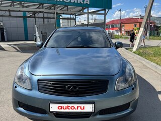 2008 Infiniti G35 IV, синий, 870000 рублей, вид 4