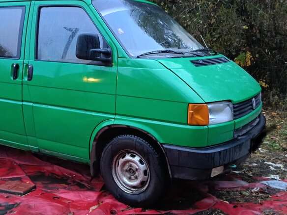 1993 Volkswagen Transporter T4, зелёный, 350000 рублей - вид 6