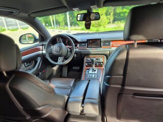 2008 Audi A8 II (D3) Рестайлинг 2, чёрный, 1715000 рублей, вид 5
