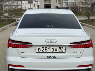 2019 Audi A6 40 TDI V (C8), белый, 4200000 рублей, вид 4