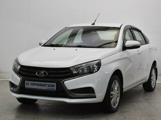 2018 Lada (ВАЗ) Vesta I, белый, 840000 рублей, вид 1
