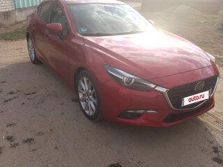 2017 Mazda 3 III (BM) Рестайлинг, красный, 1300000 рублей, вид 2