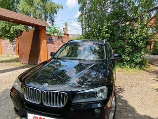 2014 BMW X3 30d xDrive II (F25), чёрный, 2200000 рублей, вид 3