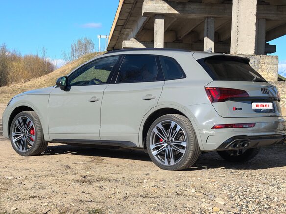 2021 Audi SQ5 II (FY) Рестайлинг, серый - вид 3