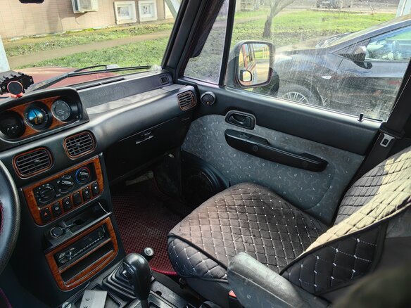1998 Hyundai Galloper II, красный, 540000 рублей - вид 7