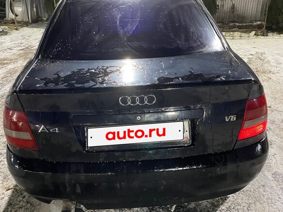 1999 Audi A4 I (B5) Рестайлинг, чёрный - вид 2