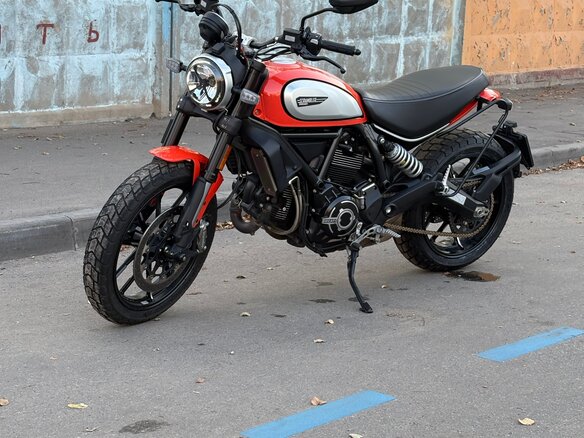2020 Ducati Scrambler 800, оранжевый, 780000 рублей - вид 12