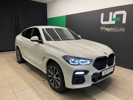 2021 BMW X6 40i III (G06), белый, 6300000 рублей, вид 1