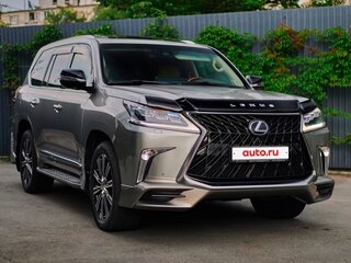2018 Lexus LX 570 III Рестайлинг 2, серый, 8000000 рублей, вид 3