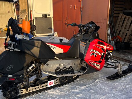 2011 Polaris 600 PRO-RMK, красный, 449999 рублей, вид 4