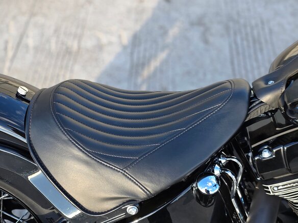 2016 Harley-Davidson Softail Slim, чёрный, 1450000 рублей - вид 15
