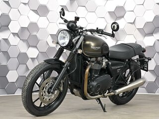 2021 Triumph Street Twin, серый, 747000 рублей, вид 2