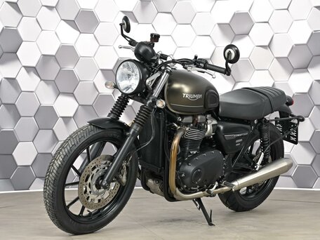 2021 Triumph Street Twin, серый, 747000 рублей, вид 2