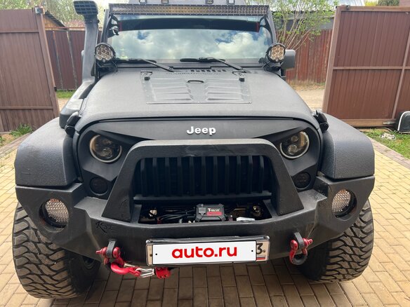2008 Jeep Wrangler III (JK), чёрный, 2600000 рублей - вид 1