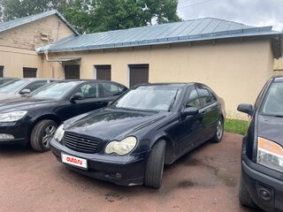 2000 Mercedes-Benz C-Класс 200 II (W203), синий, 390000 рублей, вид 1